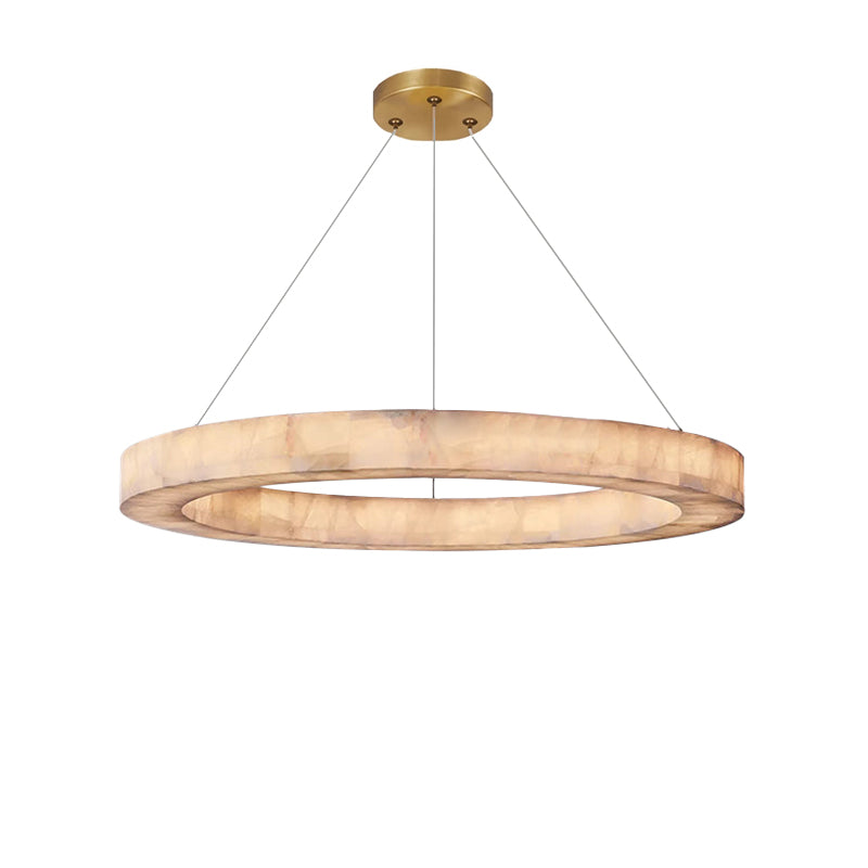 WOW Alabaster Circular Chandelier-wow2803