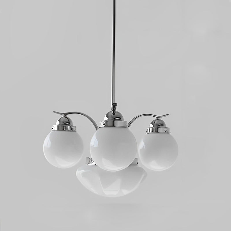 WOW Coloured Glass Globe Arm Chandelier-wow2785