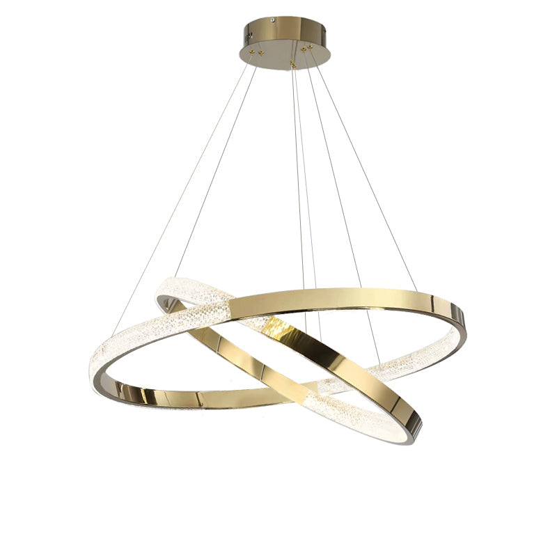 WOW Gold Tiered Ring led Chandelier-wow2796