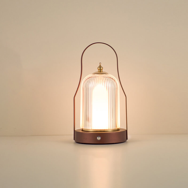 LED Portable Metal Table Lamp