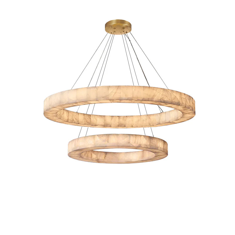 WOW Alabaster Tiered Chandelier-wow2804