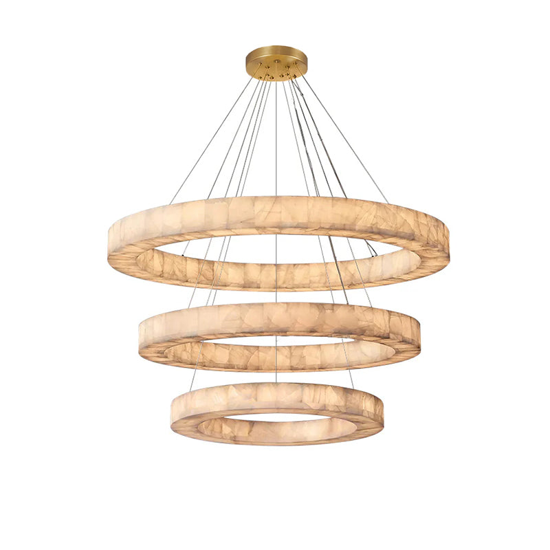 WOW Alabaster Tiered Chandelier-wow2804