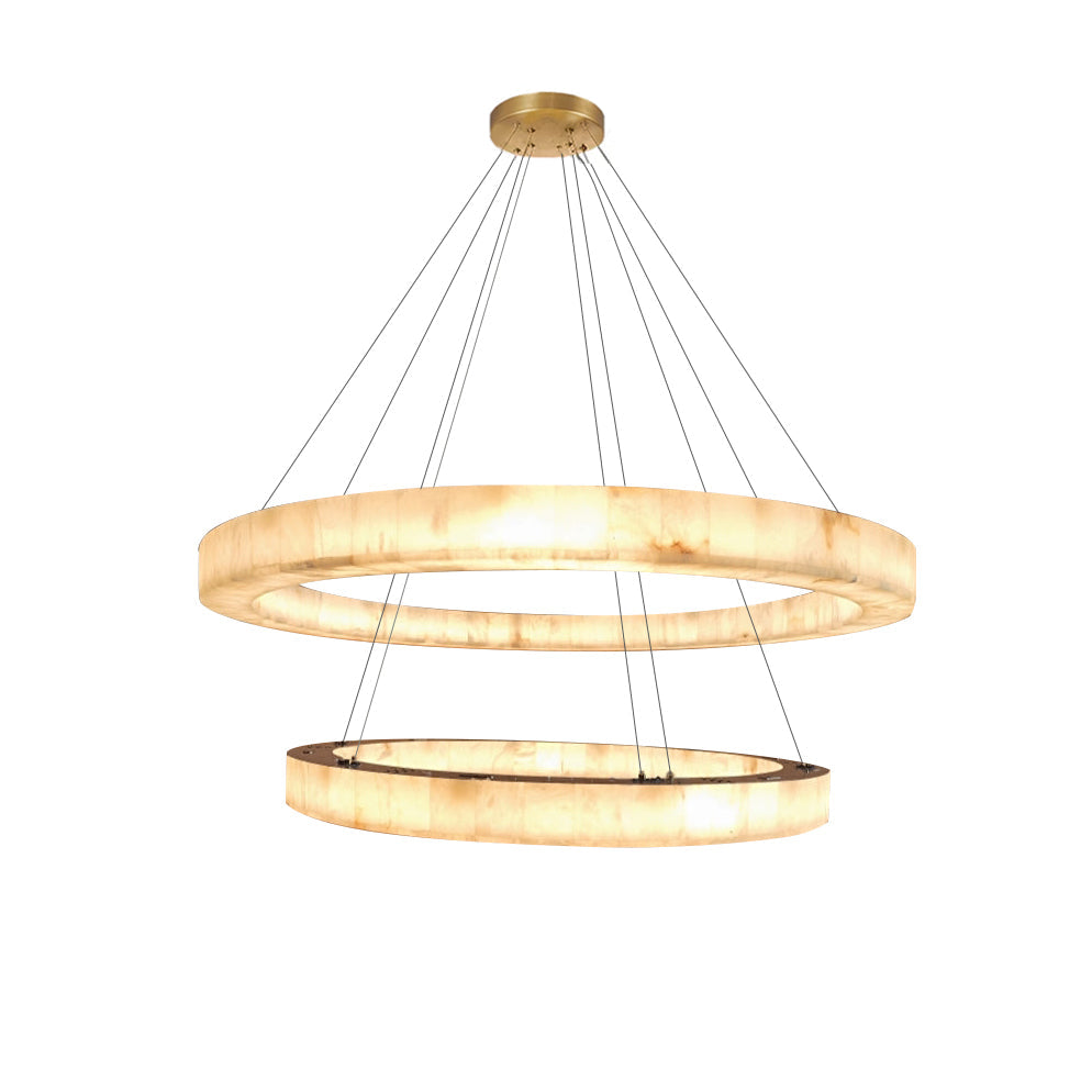 WOW Alabaster Tiered Chandelier-wow2804