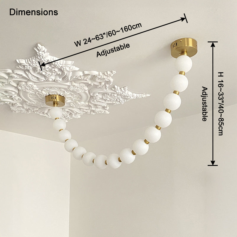 WOW Pearl Necklace Chandelier-wow2806