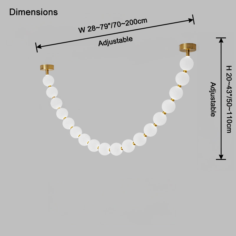 WOW Pearl Necklace Chandelier-wow2806