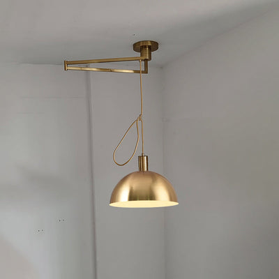 WOW Glass Dome Offset Pendant Light-wow2591