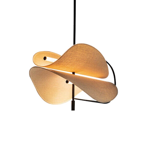 WOW Japandi Linen Chandelier-wow2817