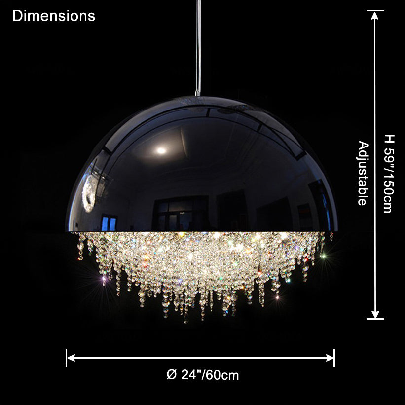 WOW Dome Crystal Chandelier-wow2825