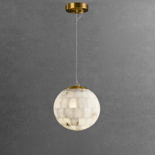 WOW Globe Alabaster Pendant Light-wow2835