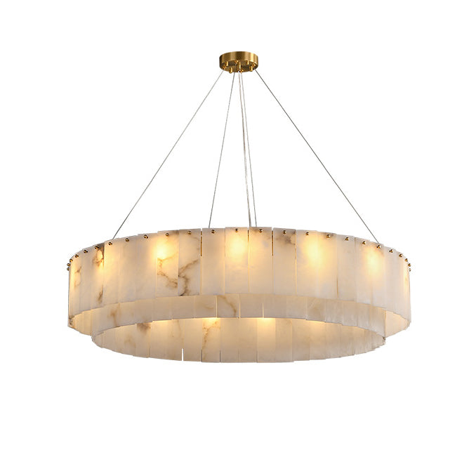 WOW Round Alabaster Chandelier-wow2843
