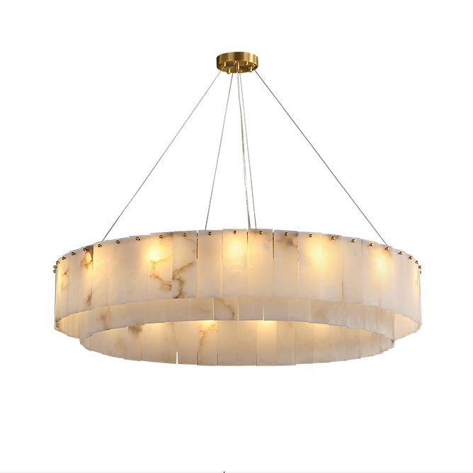 WOW Round Alabaster Chandelier-wow2843
