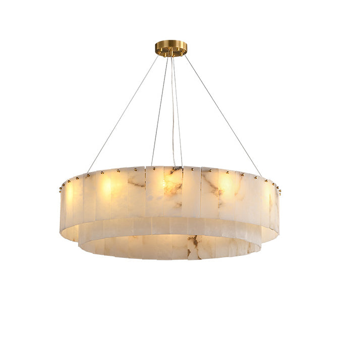 WOW Round Alabaster Chandelier-wow2843