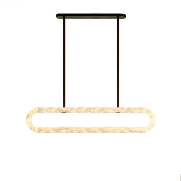 WOW Oval Alabaster Chandelier-wow2872
