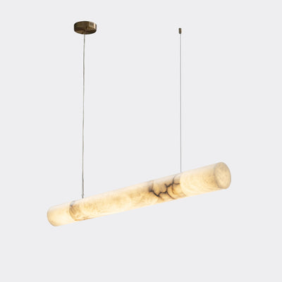 WOW Alabaster Tube Linear Chandelier-wow2876