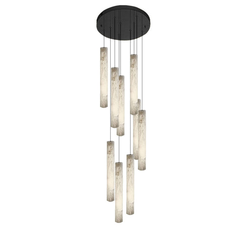 WOW Alabaster Tube Staircase Chandelier-wow2881