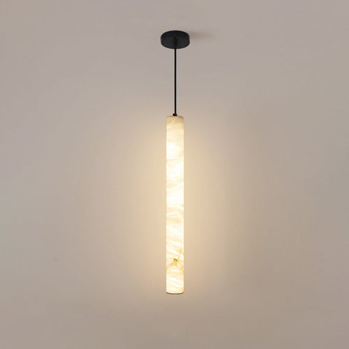 WOW Alabaster Tube Dining Room Pendant Light-wow2882