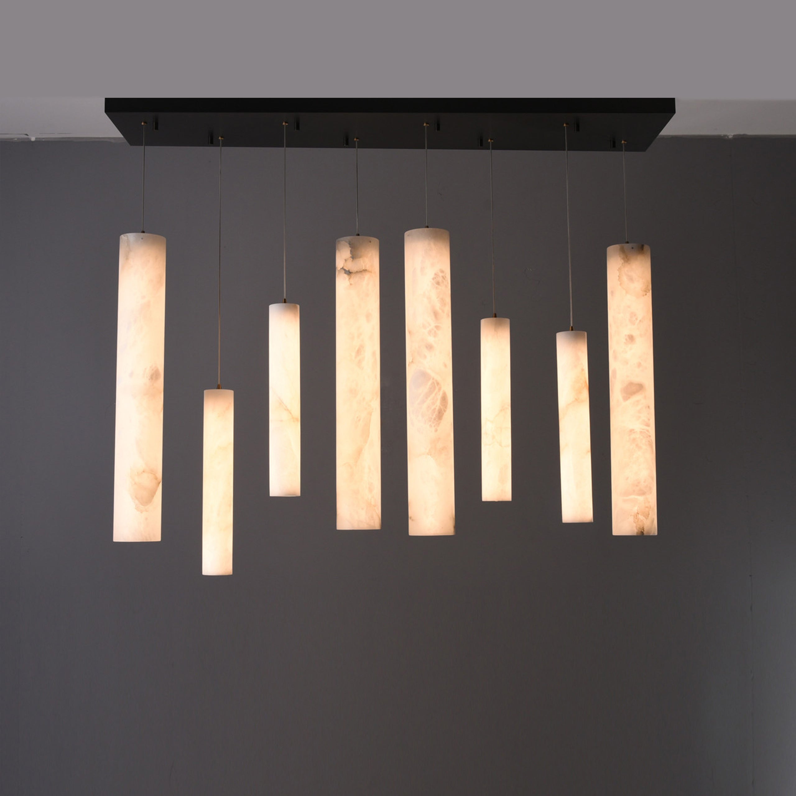 WOW Alabaster Tube Dining Room Pendant Light-wow2882