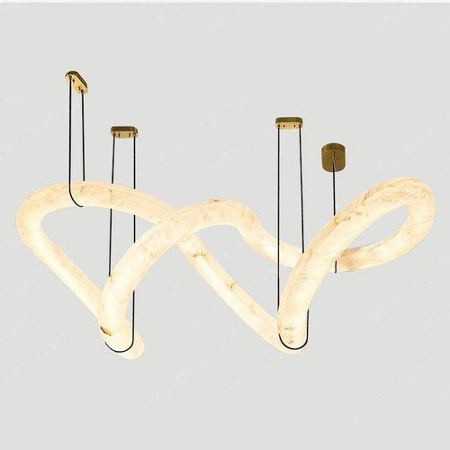 WOW Infinity Large Alabaster Chandelier-wow2883