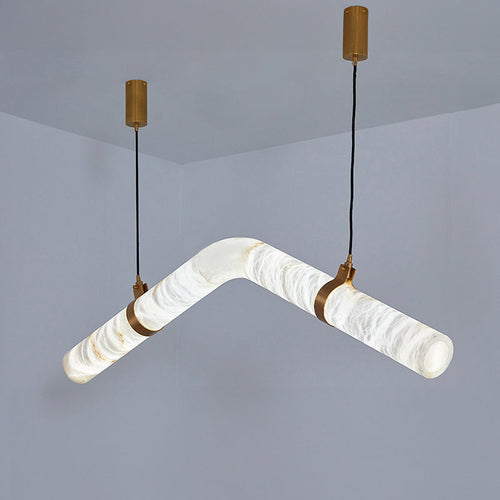 WOW Pipe Linear Alabaster Pendant Light-wow2889