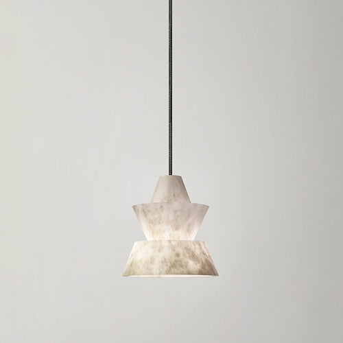 WOW Hat Shaded Alabaster Pendant Light-wow2896