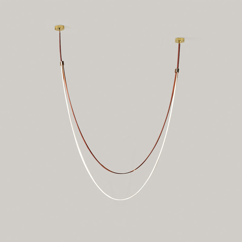 WOW Ribbon Leather Chandelier-wow2908