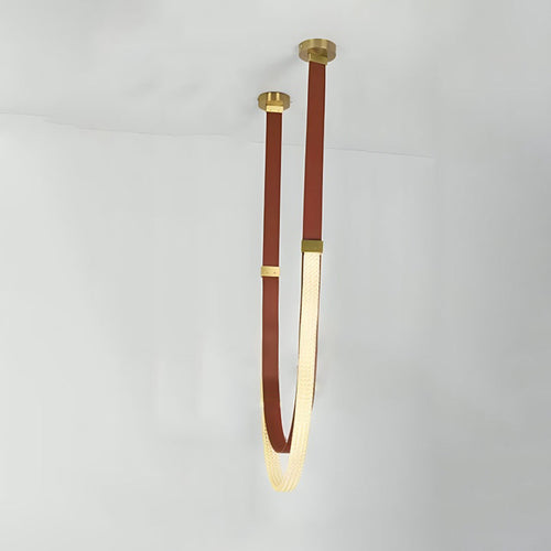 WOW Ribbon Leather Chandelier-wow2908