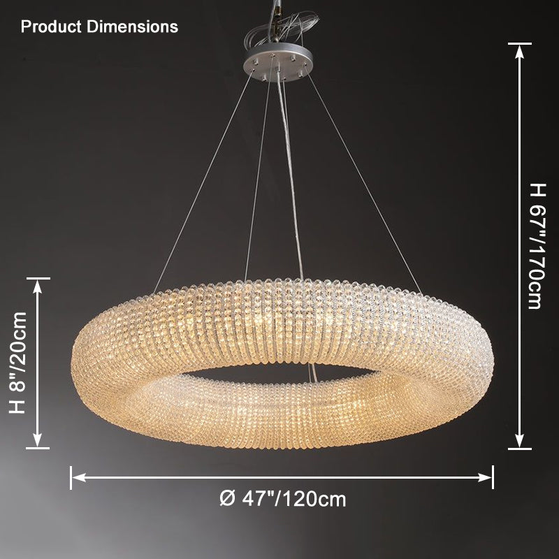 WOW Halo Crystal Chandelier-wow2910
