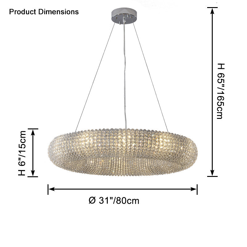 WOW Halo Crystal Chandelier-wow2910