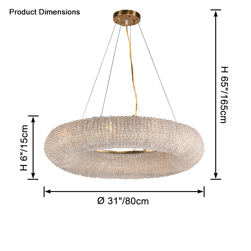 WOW Halo Crystal Chandelier-wow2910