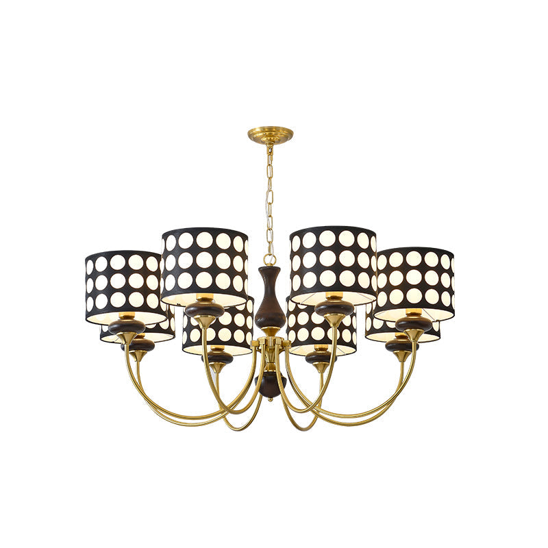 WOW Polka Shaded Chandelier-wow2913