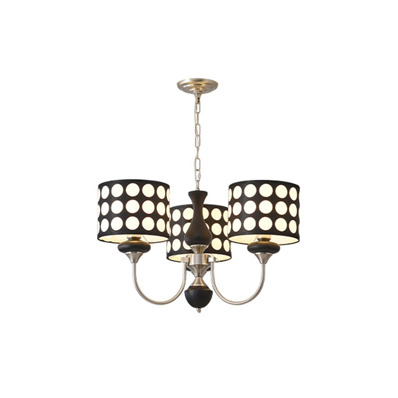 WOW Polka Shaded Chandelier-wow2913
