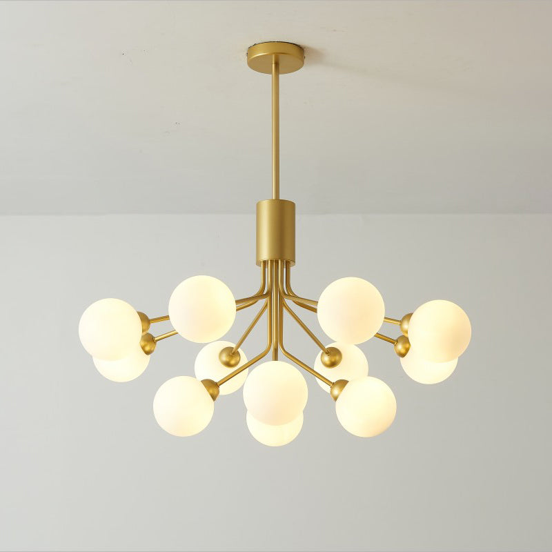 WOW Frosted Glass Globe Chandelier-wow2915