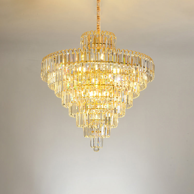 WOW Large Cascading Crystal Chandelier-wow2917