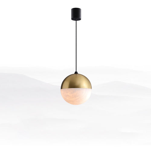 WOW Alabaster Globe Pendant Light-wow2922