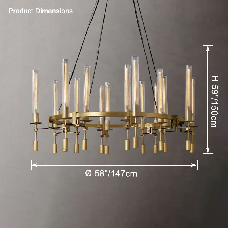 WOW Candelabra Round Chandelier-wow2924