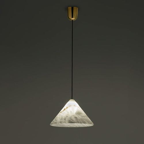 WOW Alabaster Cone Pendant Light-WOW2925