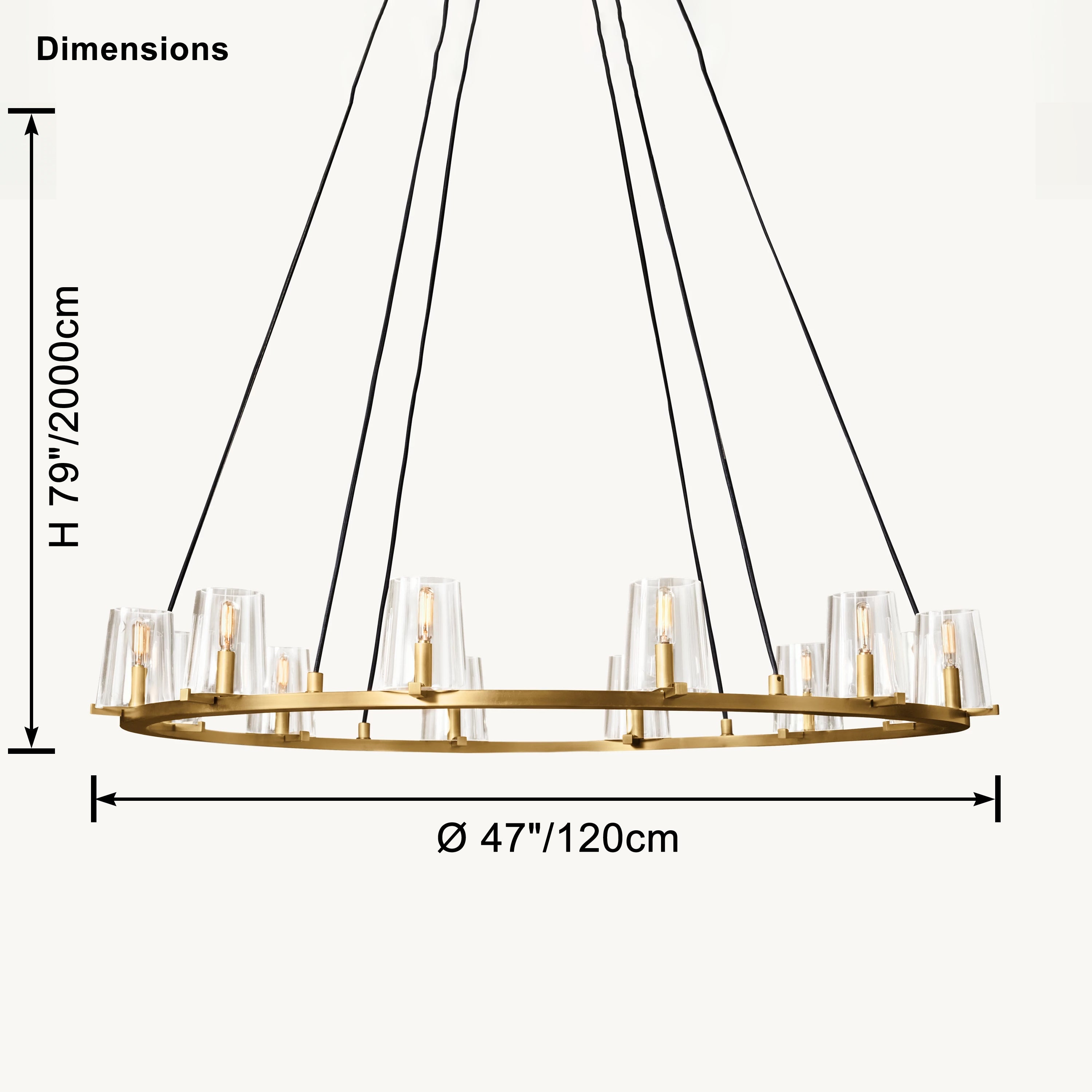 WOW Candle Round Chandelier-wow2929