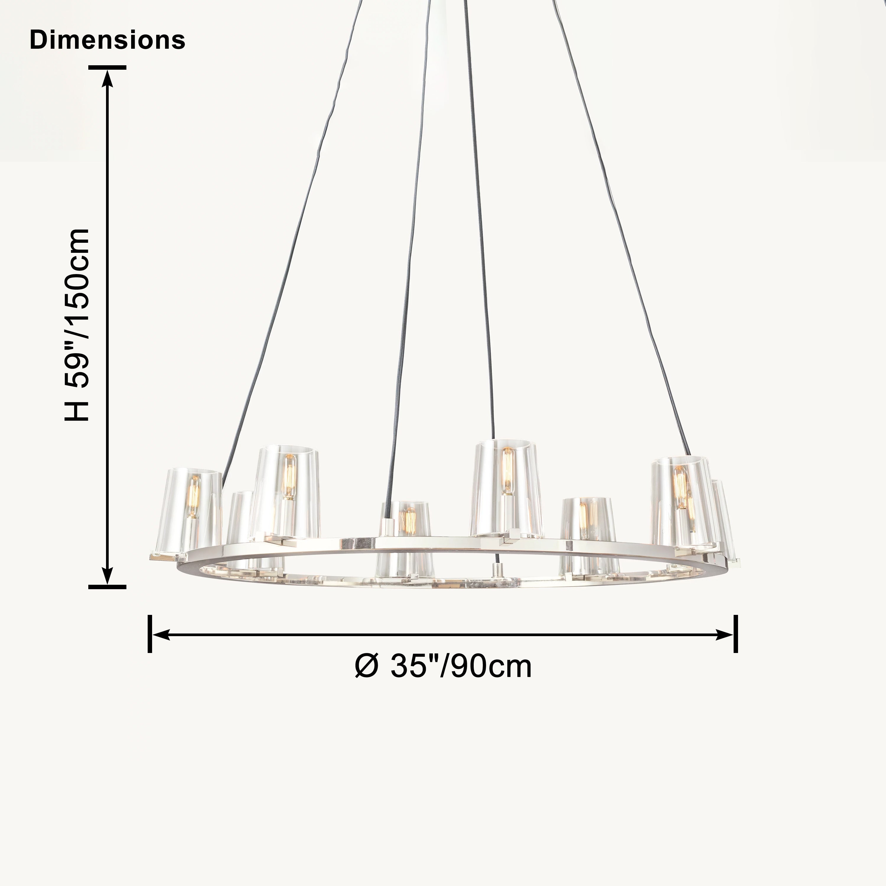 WOW Candle Round Chandelier-wow2929