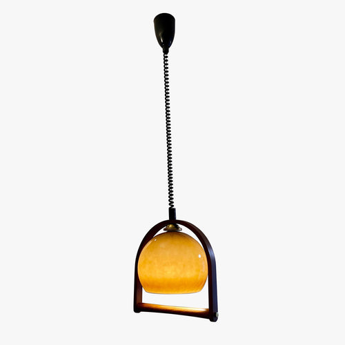 WOW Bell Glass Rise Fall Pendant Light-wow2935