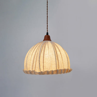 WOW Dome Linen Pendant Light-wow2939