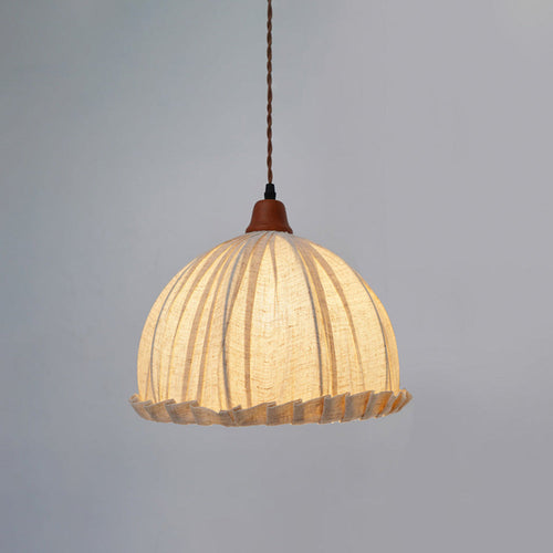 WOW Dome Linen Pendant Light-wow2939