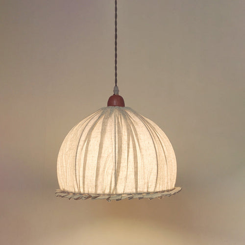 WOW Dome Linen Pendant Light-wow2939