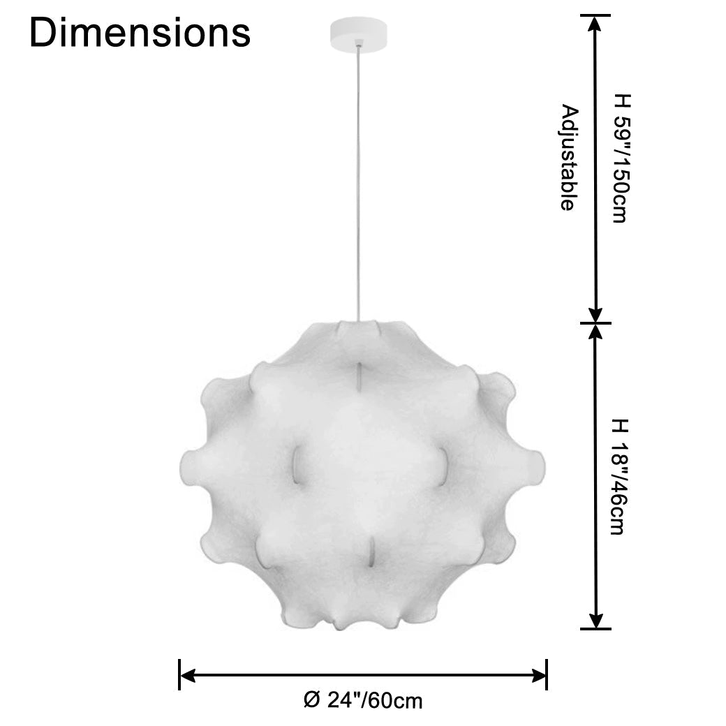 WOW Dandelion Silk Pendant Light-wow2949