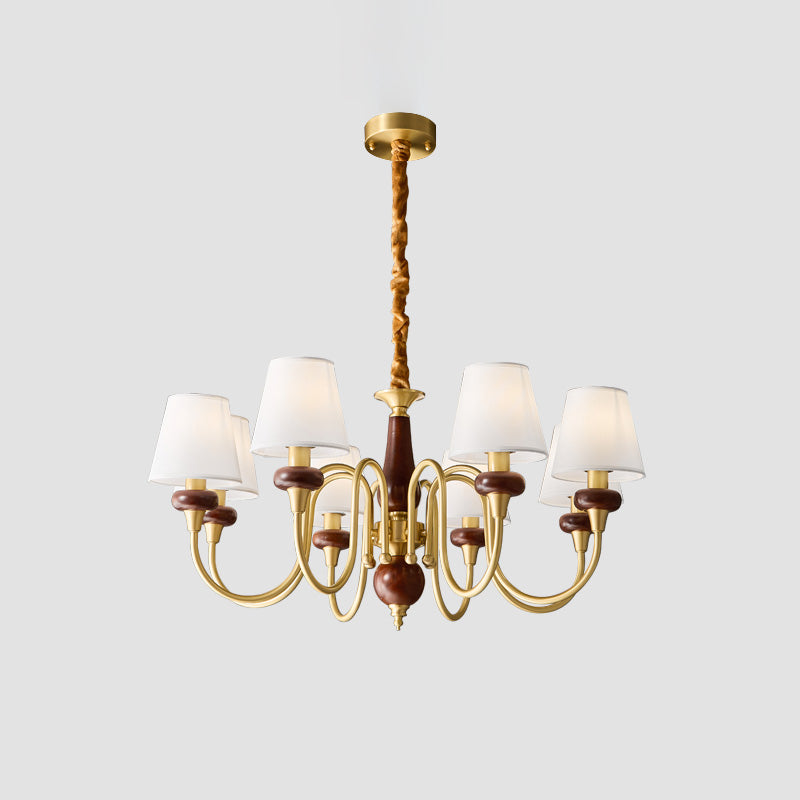 WOW Fabric Shaded Chandelier-wow2954