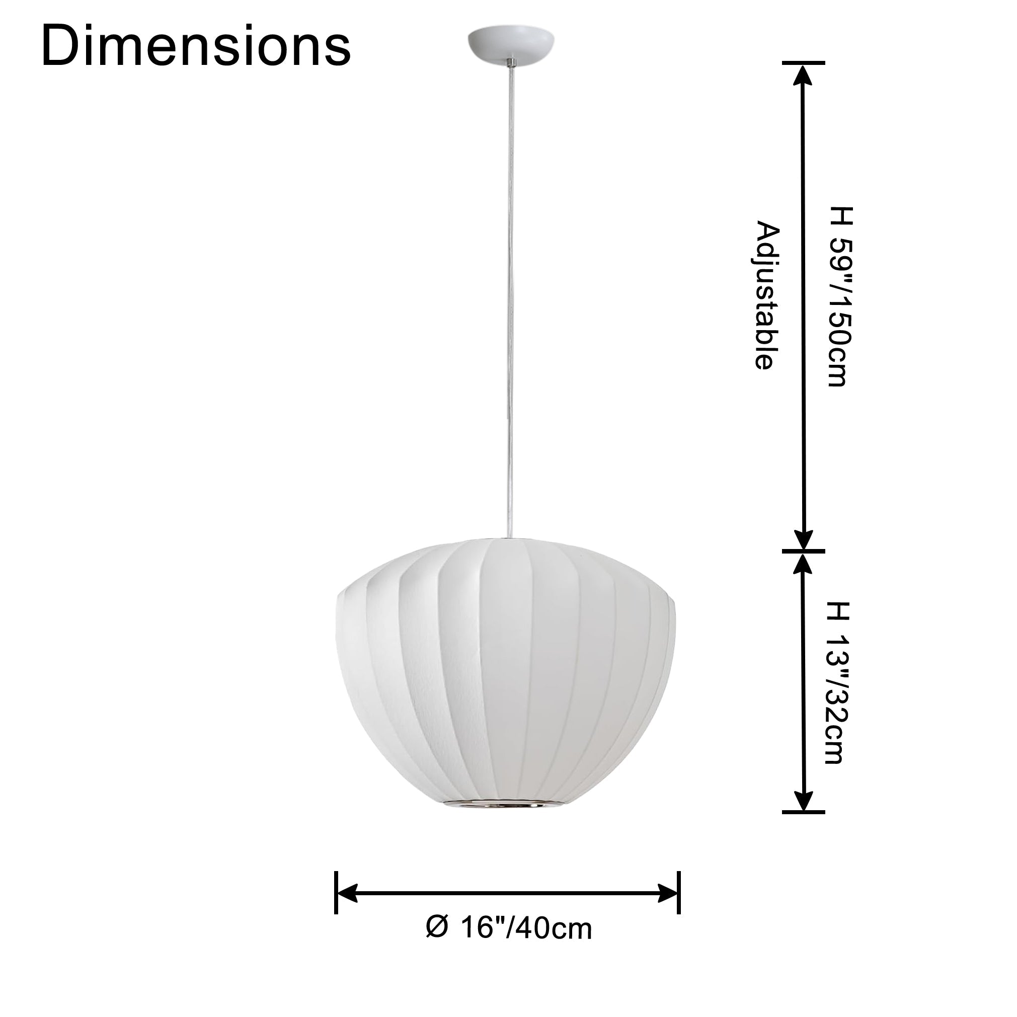 WOW Apple Silk Pendant Light-wow2960