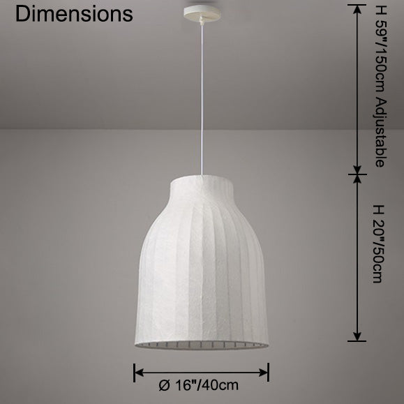 WOW Bell Silk Pendant Light-wow2970