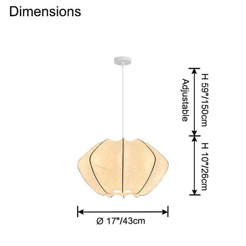 WOW Silk Pendant Light-wow2972