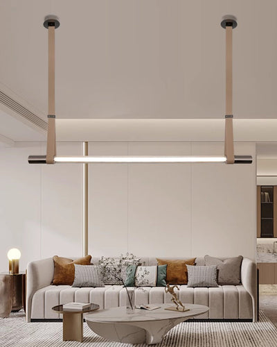 WOW Leather Linear Pendant Light-wow2550