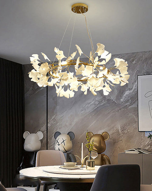 WOW Gingko Round Chandelier-wow2418