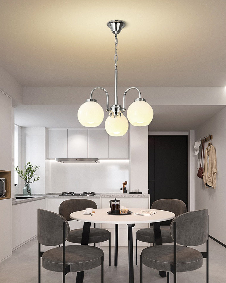 WOW Glass Globe Arm Chandelier-wow2718